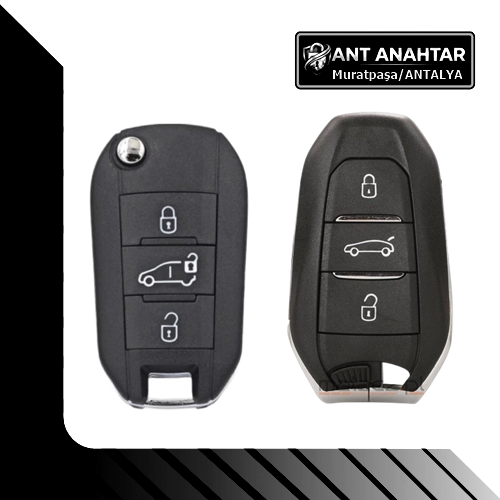 berlingo k9 sustalı ve smart orjinal anahtar