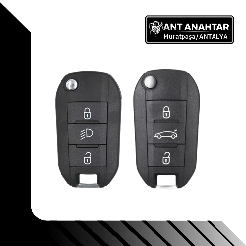 citroen c-elysee orjinal yedek anahtar yapımı