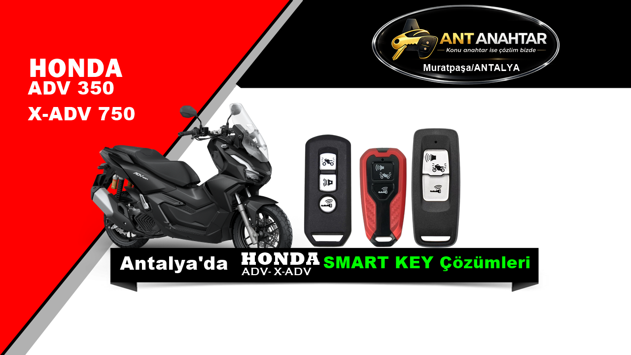 Honda ADV Anahtarı Antalya