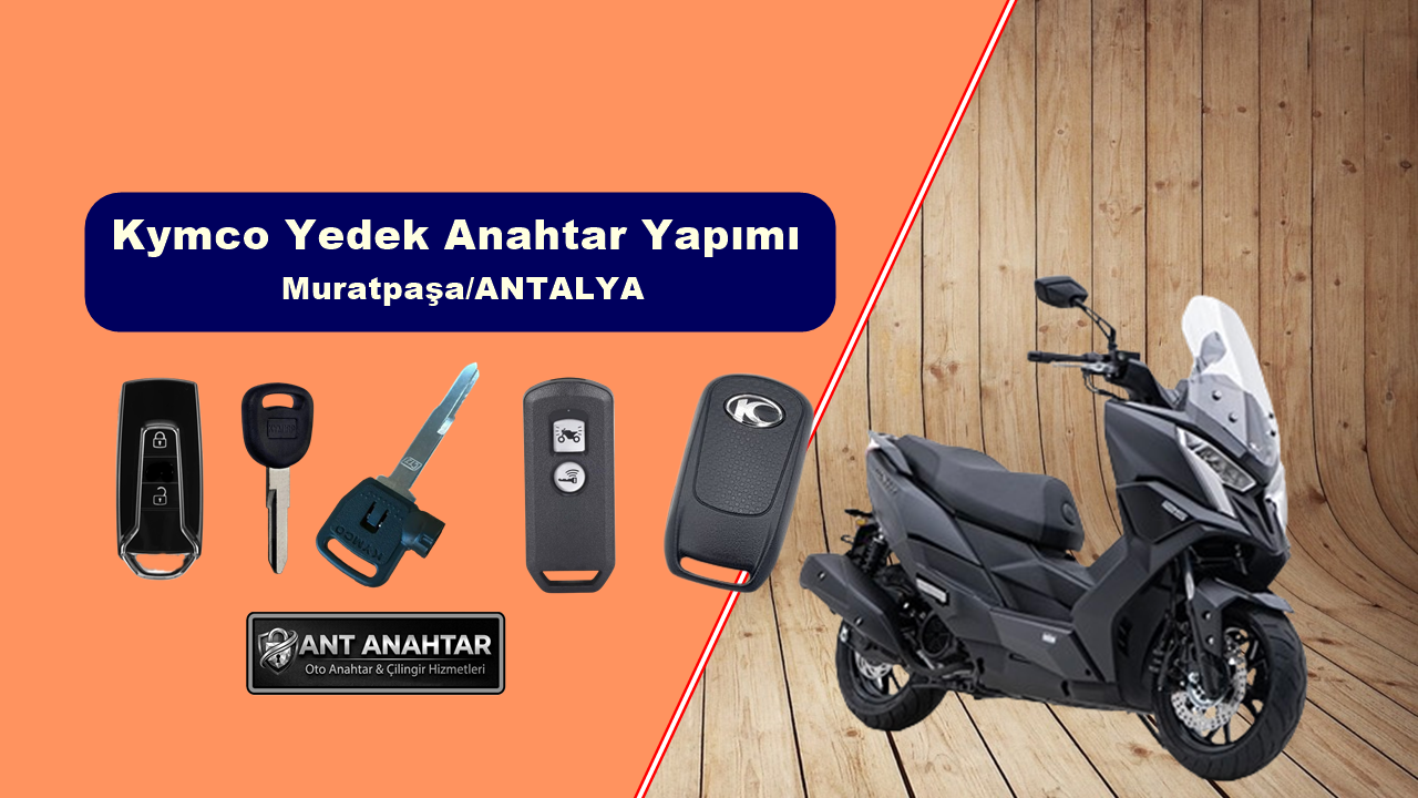 Kymco Anahtar Yapımı Antalya