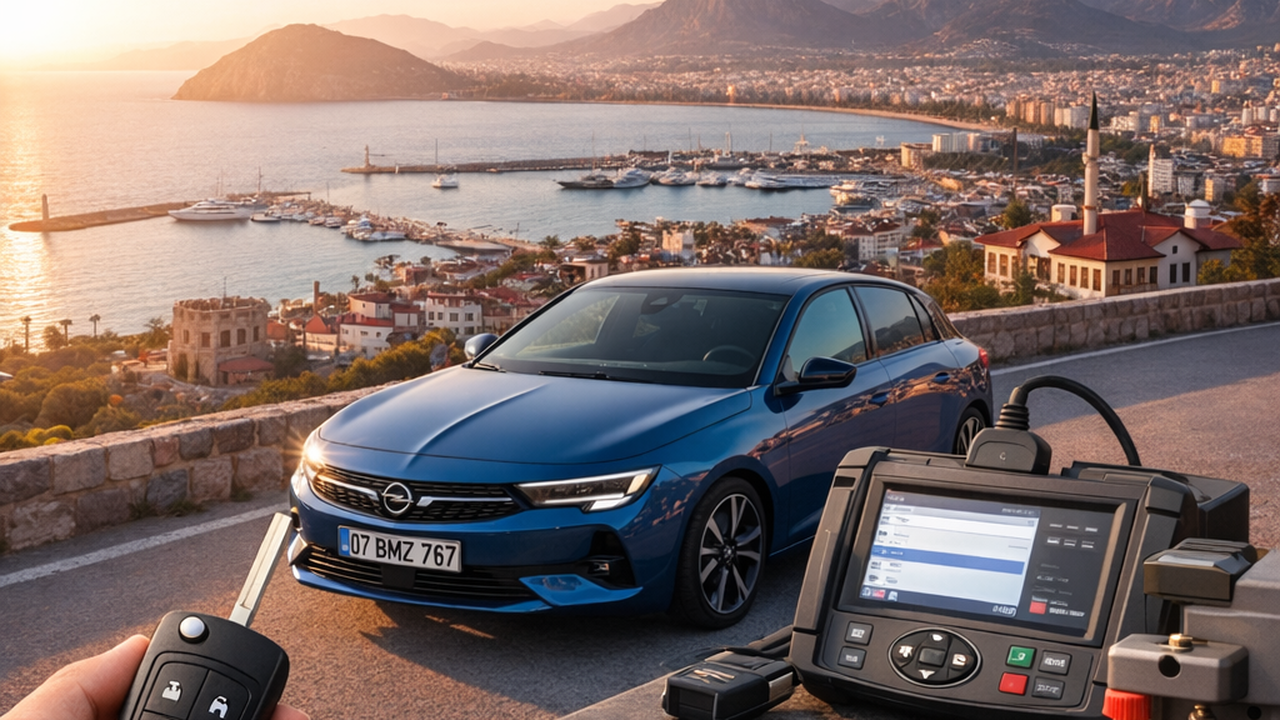 Opel Astra Yedek Anahtar Yapımı Antalya