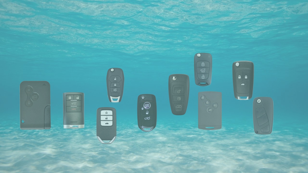 Oto Anahtar Cepte Denize Girilmesi