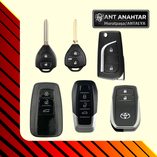 Toyota corolla sustalı ve smart anahtar modelleri