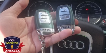 audi yedek kayıp anahtar