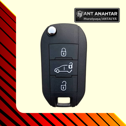 Toyota Proace city orjinal sustalı anahtarı