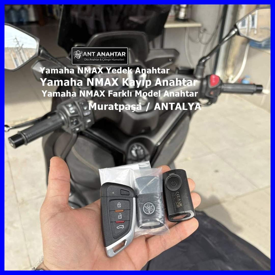 yamaha nmax anahtarı antalya